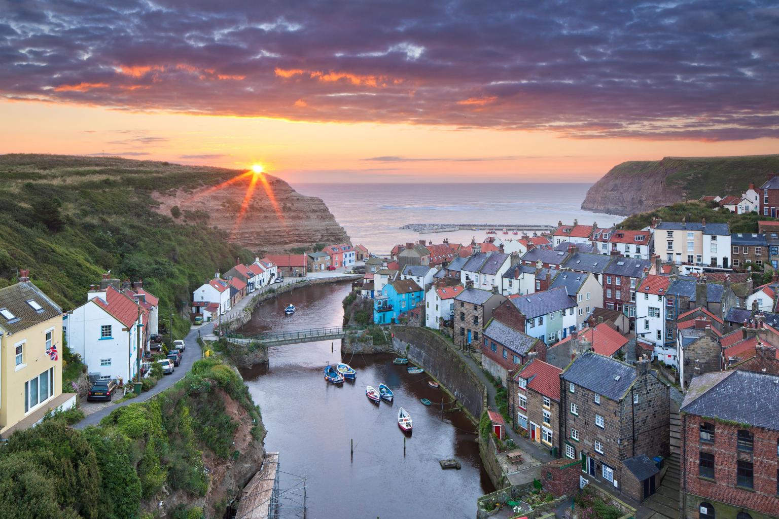 Staithes Village, North Yorkshire Coast David Speight Photography