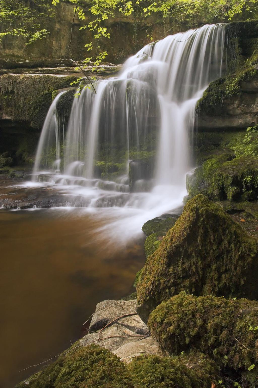 Upper Cauldron Falls, West Burton, Yorkshire Dales - David Speight Photography